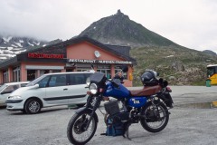 MZ ETZ251 - das erste richtige Motorrad, verkauft, ca. 70.000km