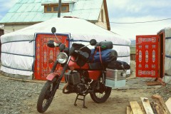 MZ ETZ250 - die Mongolei MZ, verkauft, ca. 20.000km